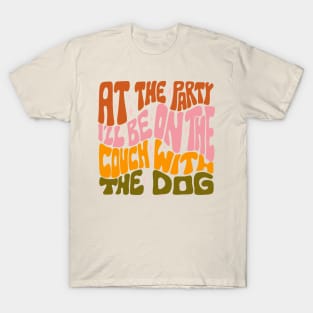 Couch With the Dog T-Shirt